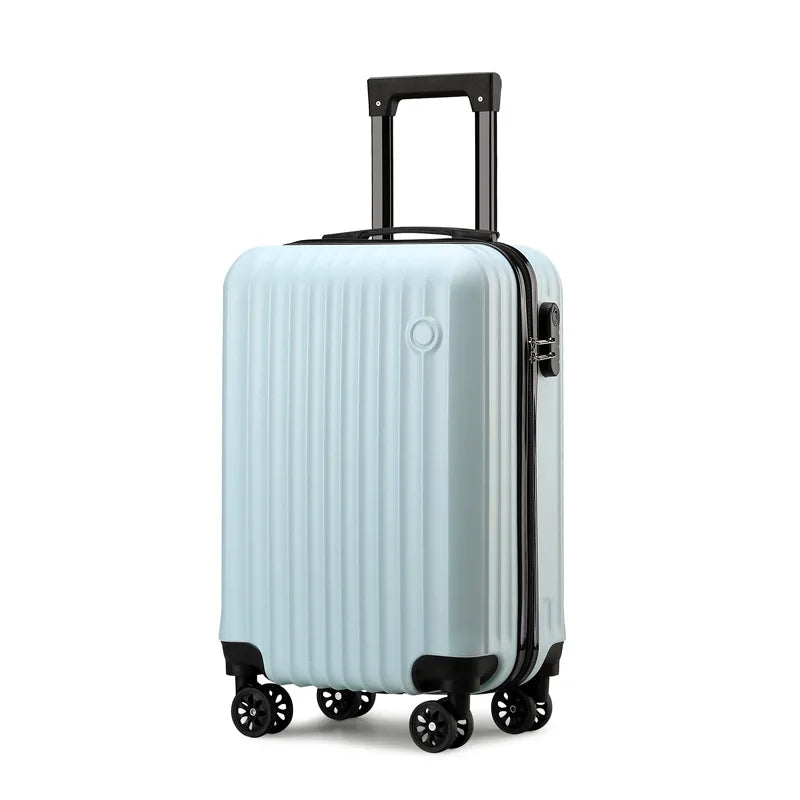 1 Piece, 20inch Luggage Suitcase, Trolley Case, Combination Lock, Universal Wheels, Pc Hard Shell Material, Layered Storage Viralgem Store