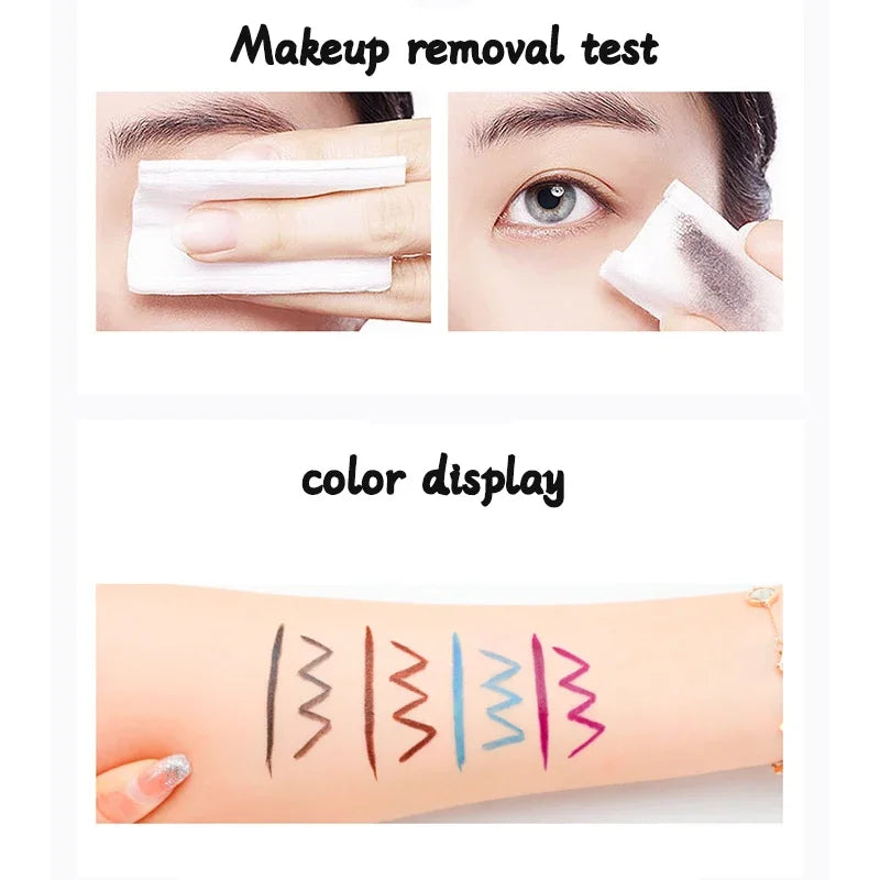 36H Black Quick-drying Eyeliner Waterproof Liquid Eye Liner Pen Long Lasting Smooth Pencil Not Blooming Eyes Makeup Cosmetics Viralgem Store