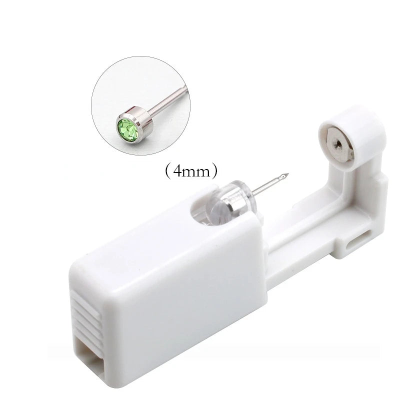 1PC Disposable Sterile Ear Piercing Unit Cartilage Tragus Helix Piercing Gun NO Pain Piercer Tool Machine Kit Stud Body Jewelry Viralgem Store