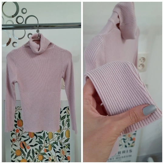 Women Turtleneck Sweater Knitted Soft Pullovers Cashmere Jumpers Basic Soft Sweaters For Women 2024 Autumn Winter