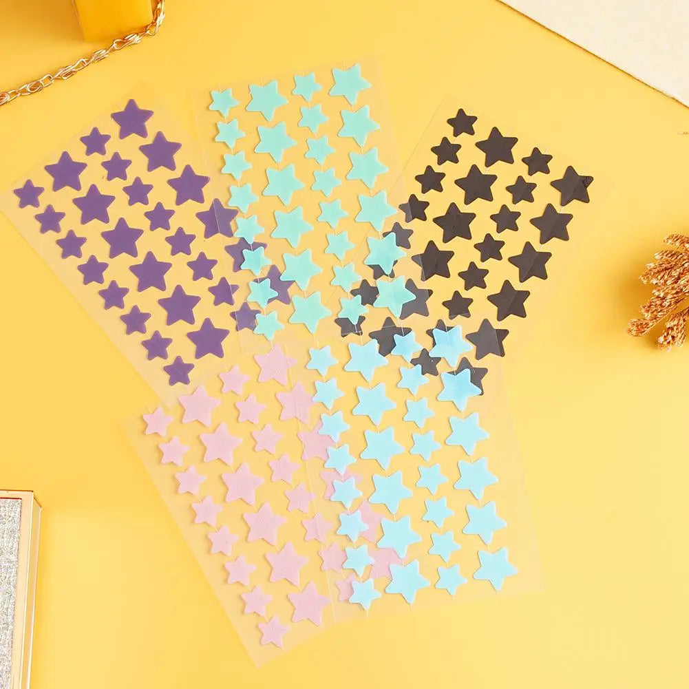 28Pcs Colorful Cute Star Shaped Acne Treatment Sticker Invisible Acne Cover Removal Pimple Patch Skin Care Viralgem Store