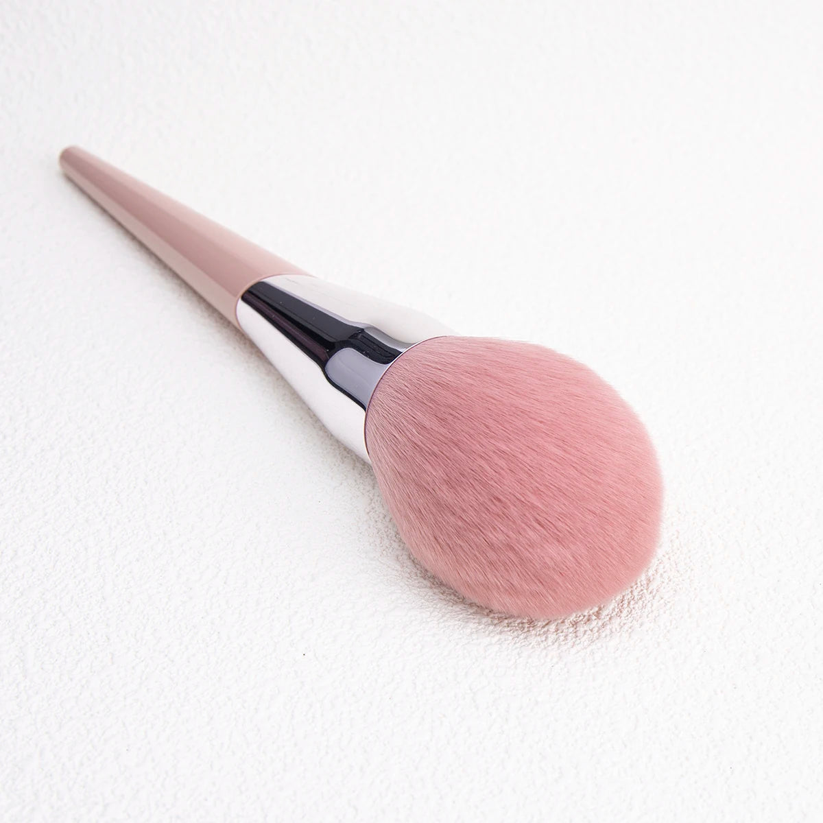 100# Large Powder Make Up Brush Big Powder Bronzer Brush Fluffy Pink Synthetic Hair Face Contour Bronzer Powder Makeup Tool Viralgem Store