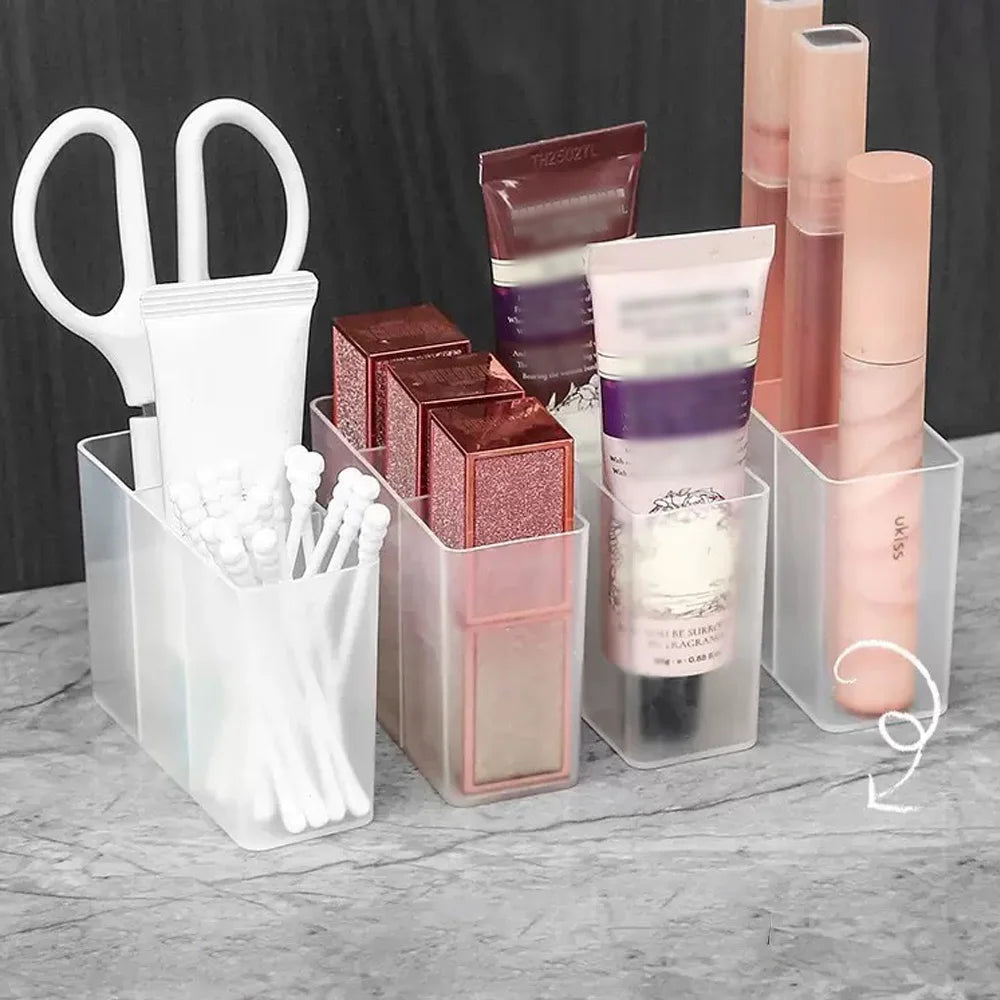 6PCS/3PCS/1PC multifunctional wall mounted compartment storage box, no punching required, suitable for storing small items in da Viralgem Store