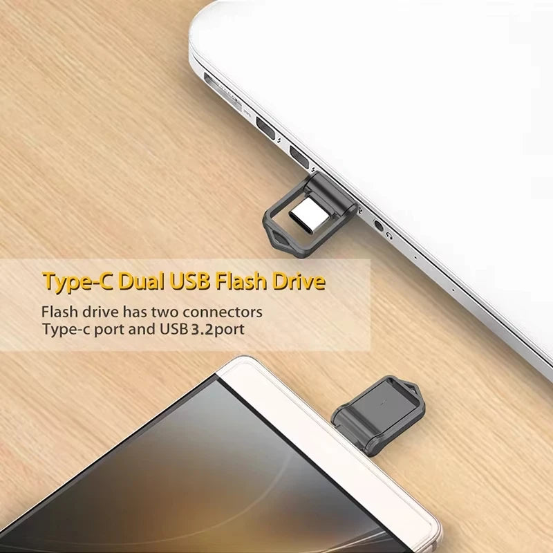 Xiaomi Mini 2TB Flash Drive USB 3.0 Fast Type C Pen Drive Memory Stick High Speed Data 512GB For Computers Phone PC Fast U Disk