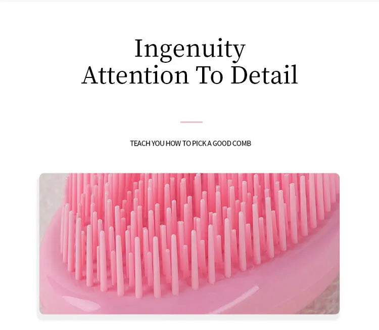 1pc Magic Detangling Comb Anti-static Massage Hair Brush Tangle Detangle Air Cushion Hair Brush Salon Barber Hair Styling Tools