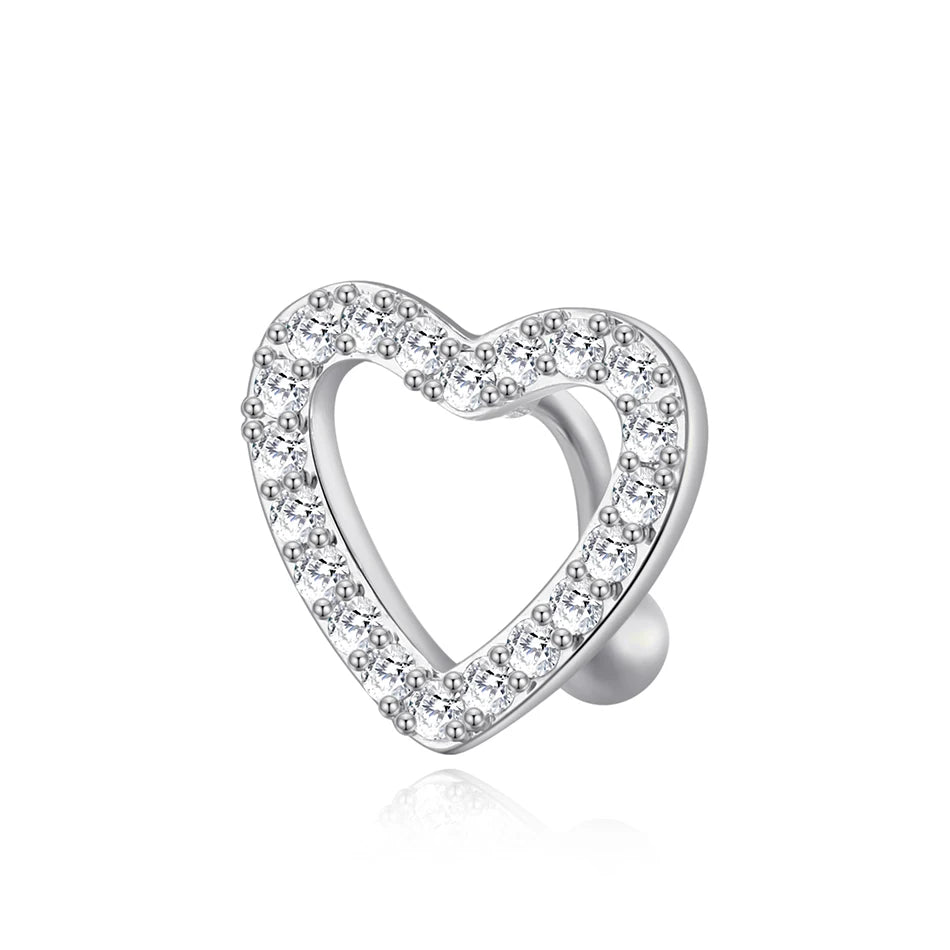 1PC Stainless Steel Belly Button Piercing Body Jewelry Women Cubic Zirconia Drop Dangle Earring Navel Piercing ombligo