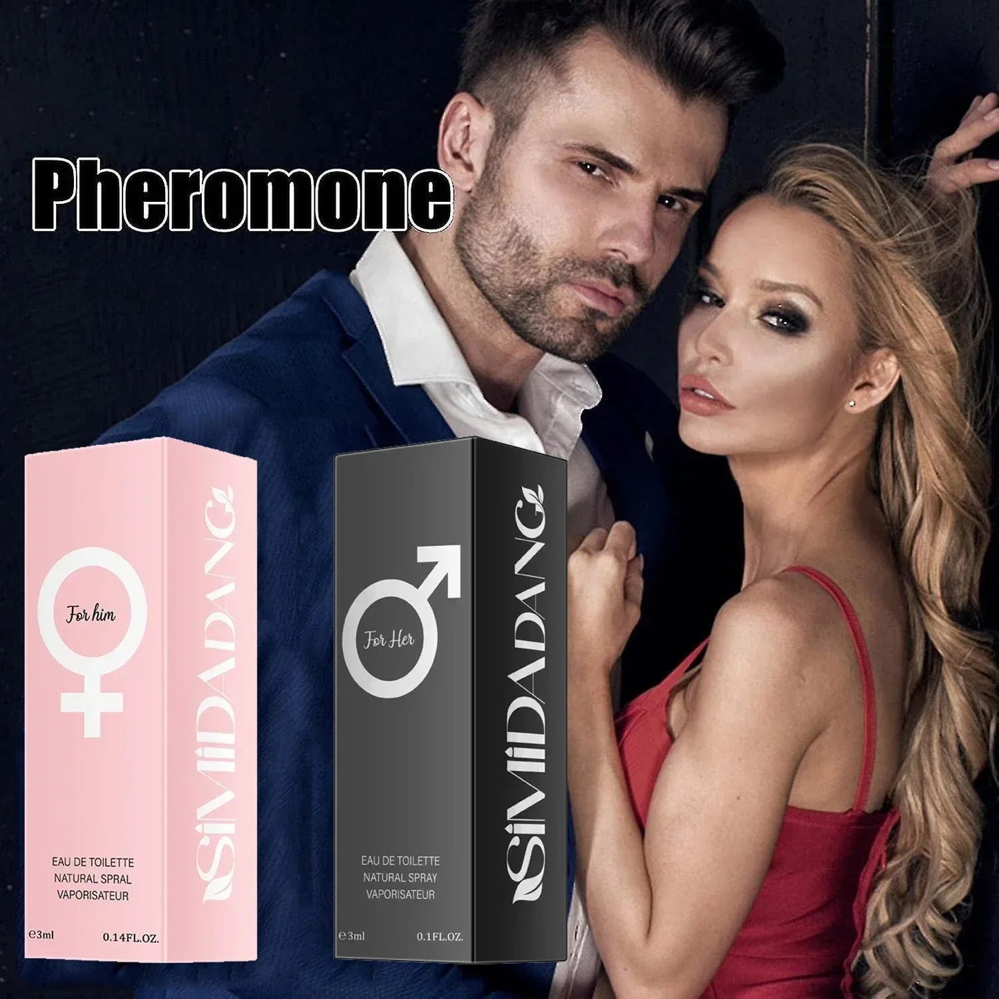 3ML  Fashion Secret Pheromone Perfume for Women & Men Body Emotions Spray Pheromone Attract Air Fresher Deodorant Viralgem Store