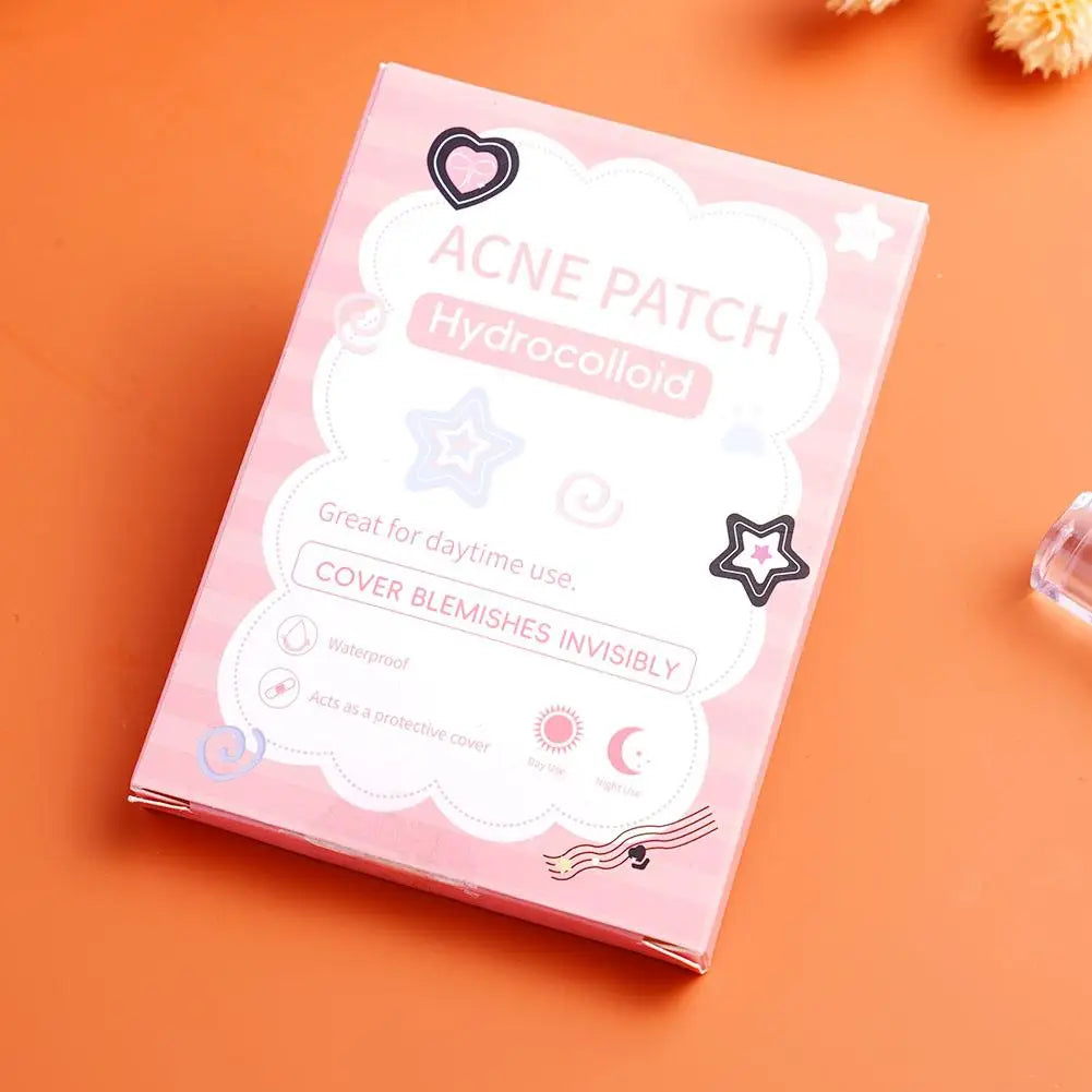 1PC Colorful Star Shaped PE Pimple Patches Acne Invisible Removal Skin Care Stickers Concealer Face Spot Beauty Makeup Tools