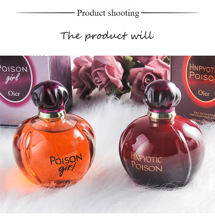 100ml Women Perfume Poison Series Perfume Floral Fruity Scent High Quality Lasting Fragrances Deodorant Pheromones Attract Men Viralgem Store