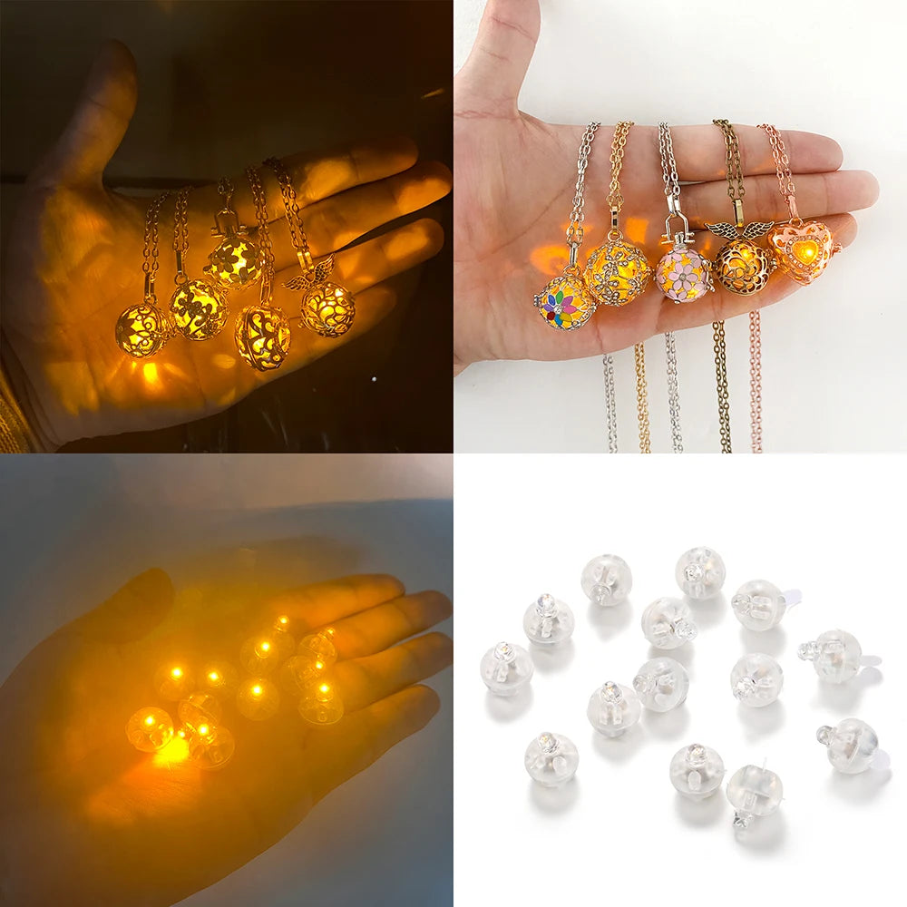 United States Chime Music Ball Woman Caller Essential Oil Necklace Perfume Diffuser Color Footprint Pendant Aromatherapy Jewelry