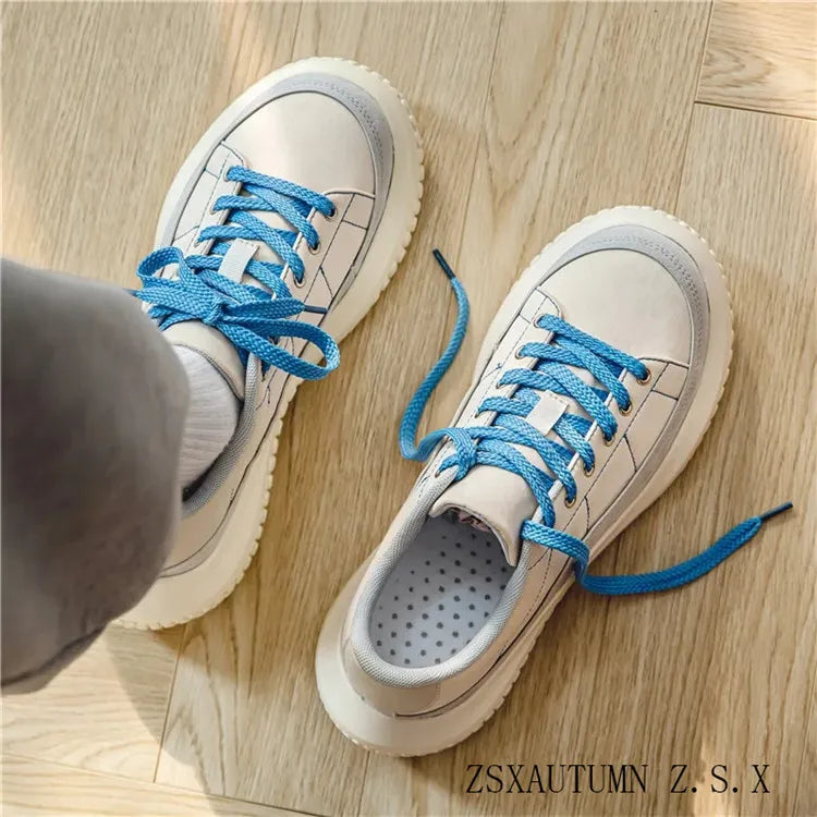 Spring Retro Canvas Shoes Large Toe Cap Men's Shoes Broad Ugly Cute Boots Comfortable Non-slip Wear Resistant Fashion Sneakers