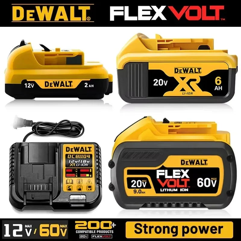 100% original DEWALT 20V battery, dewalt power tool DCB606, DCB205，DCB206，DCBGene，DCB200 MAX，20V / 60V， 6AH,9AH,dewalt batteries
