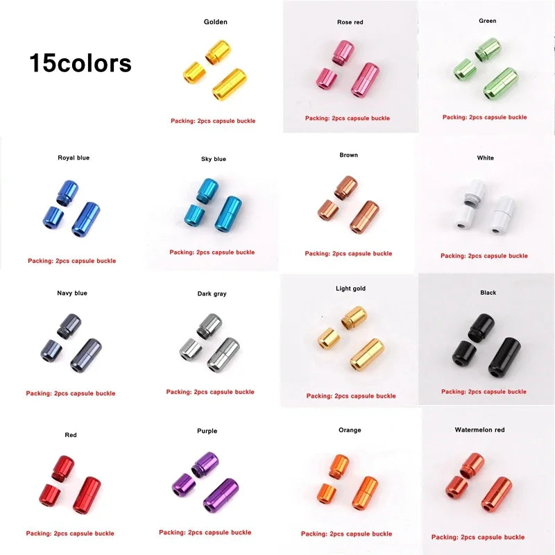 1Pair No tie Shoelaces Round Elastic Shoe Laces For Kids and Adult Sneakers Shoelace Quick Lazy Laces 21 Color Shoestrings