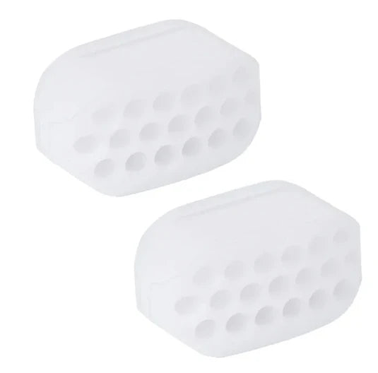 2PCS Silicone Jaw Exerciser Facial Toner & Jawline Fitness Ball Neck Toning Equipment Facial Beauty Tool Double Chin Exerciser Viralgem Store