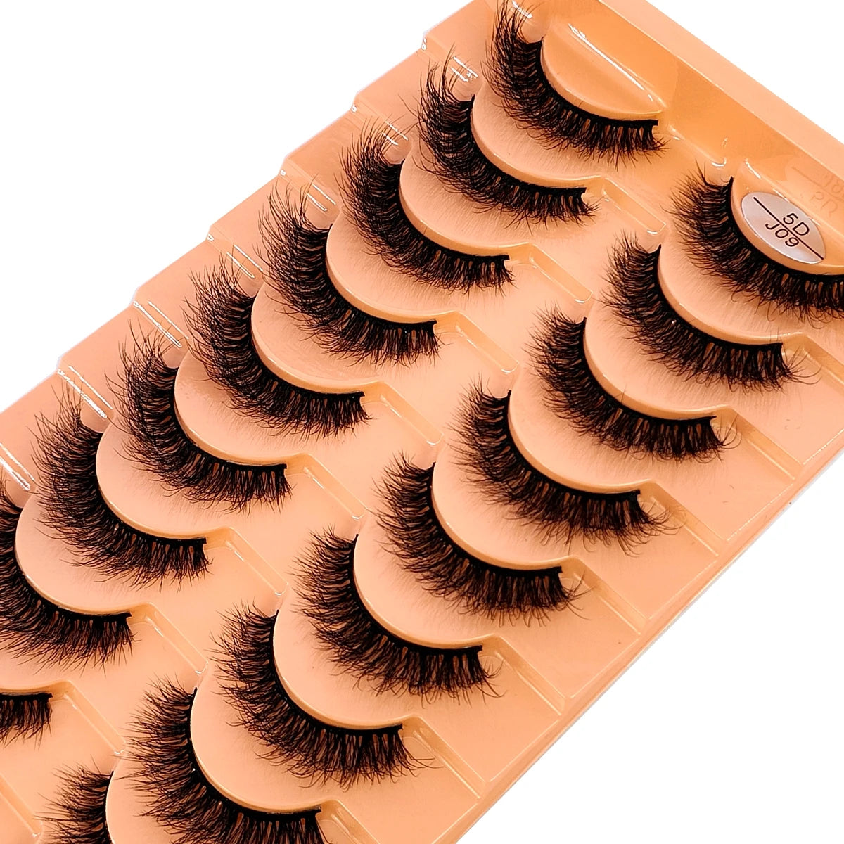 10 Pairs 3D Faux Mink Lashes Fluffy Soft Beauty Wispy Natural Short False Eyelashes Curly lashes Makeup Classic Thick eyelashes