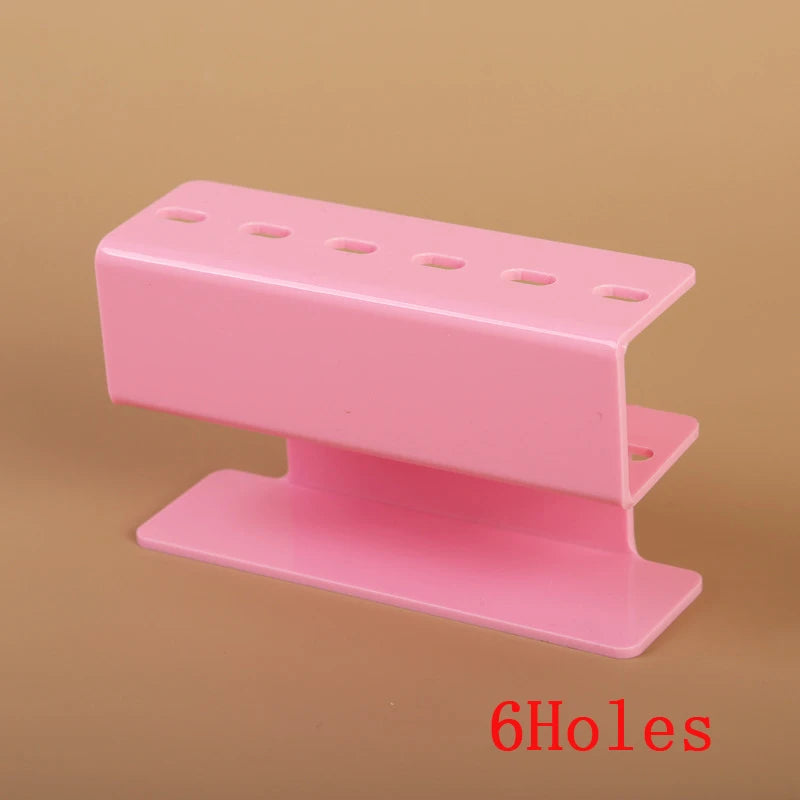 1PC Eyelash Tweezers Storage Rack Tweezer Organizer Holder Stand Eyelash Extension Tools Makeup Beauty Shelf 6/8 Holes