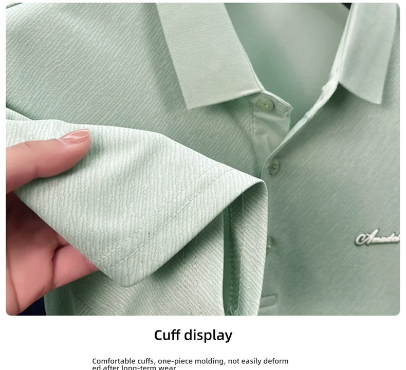 Top Grade Designer Brand Polo Shirt Men Summer New High Short Sleeve Regular Solid Casual Tops Fashions Mens Clothes 2025 Viralgem Store