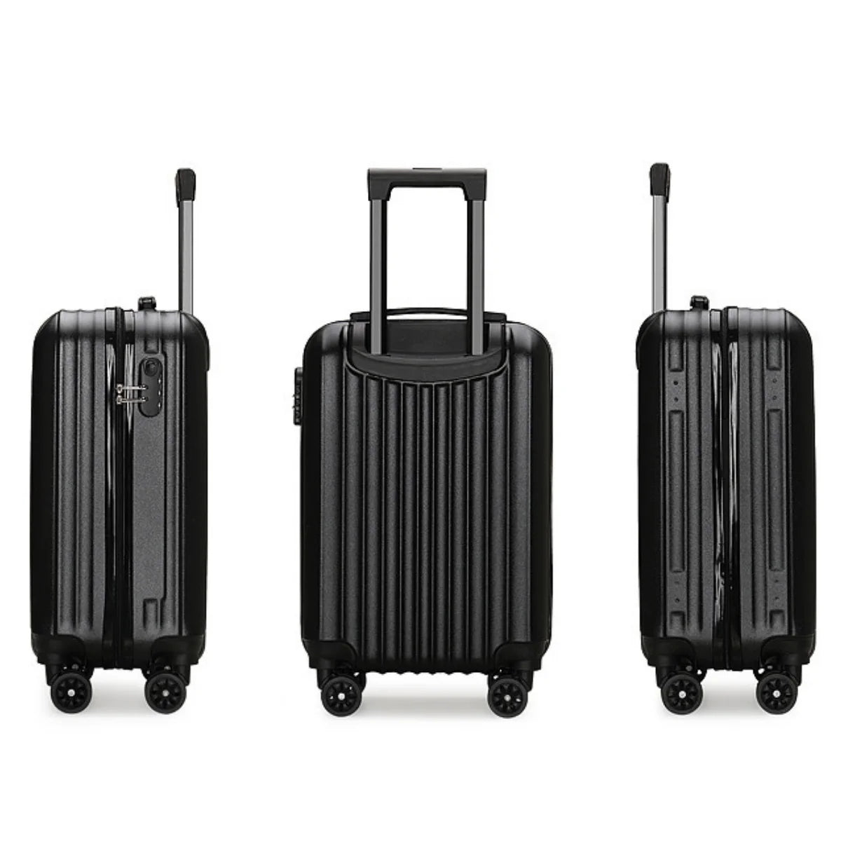1 Piece, 20inch Luggage Suitcase, Trolley Case, Combination Lock, Universal Wheels, Pc Hard Shell Material, Layered Storage Viralgem Store
