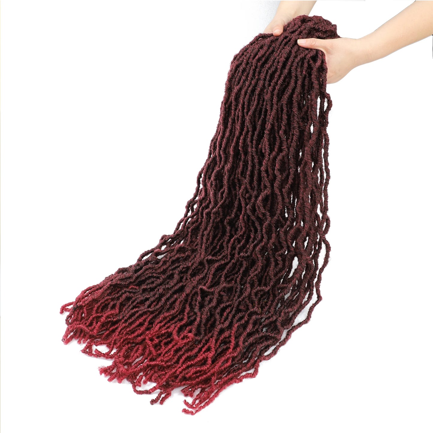 36 Inch Faux Locs Crochet Hair Extensions For Women Soft Locs Crochet Braids Faux Locs Dreadlocks Synthetic Hair Extensions