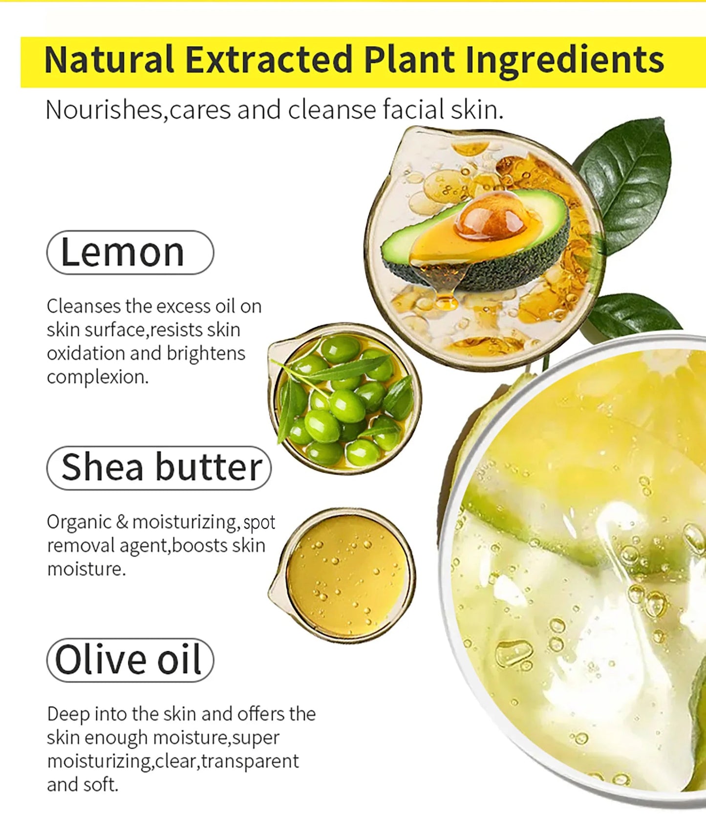 AILKE Spots Remover Soap Bars, Deep Cleansing, Moisturizing, Skin Glow, with Natural Lemon, Olive Oil, Cruelty Free Body Wash Viralgem Store