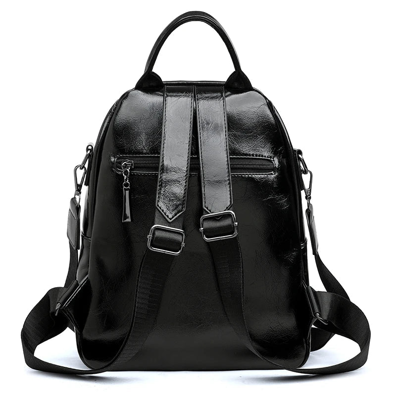 Women's PU Leather Backpack Purse, Fashion Faux Leather Daypack Bag for Casual Use, Work, Travel, and Shopping Viralgem Store