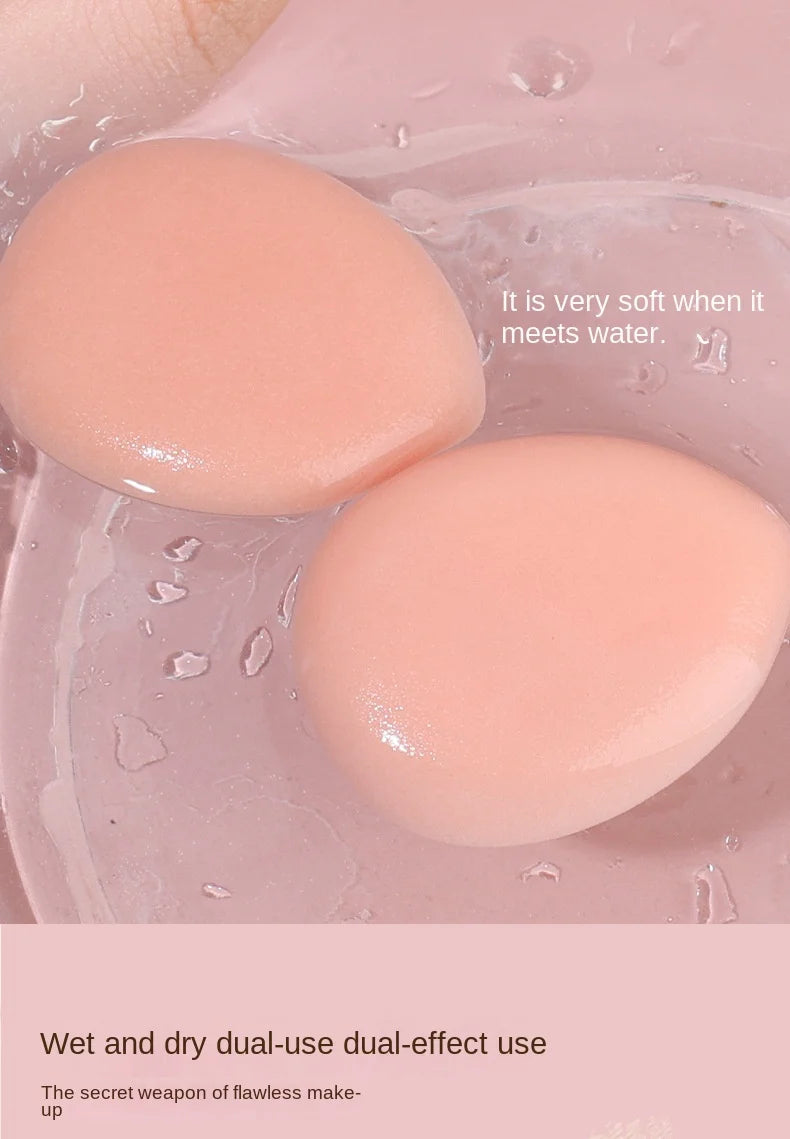 10Pcs Mini Finger Puff Foundation Small Air Cushion Powder Sponge Face Concealer BB Cream Cosmetic Applicator Makeup Tools Viralgem Store