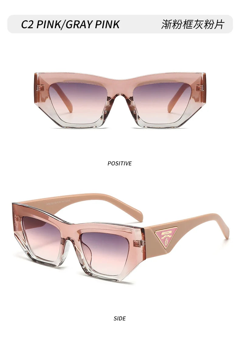 2025 Fashion Sunglasses For Men Women Stylish Square Designer Unisex Sun Glasses Luxury Glamour Female Eyewear Jewelry Mask