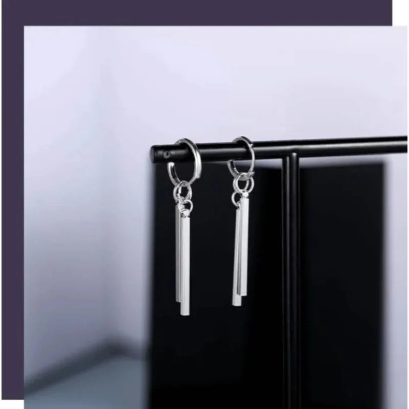 2024 Niche Trendy Men's Earrings Creative Personality Street New High-end Women's Earrings Banquet Party Gifts Jewelry Wholesale