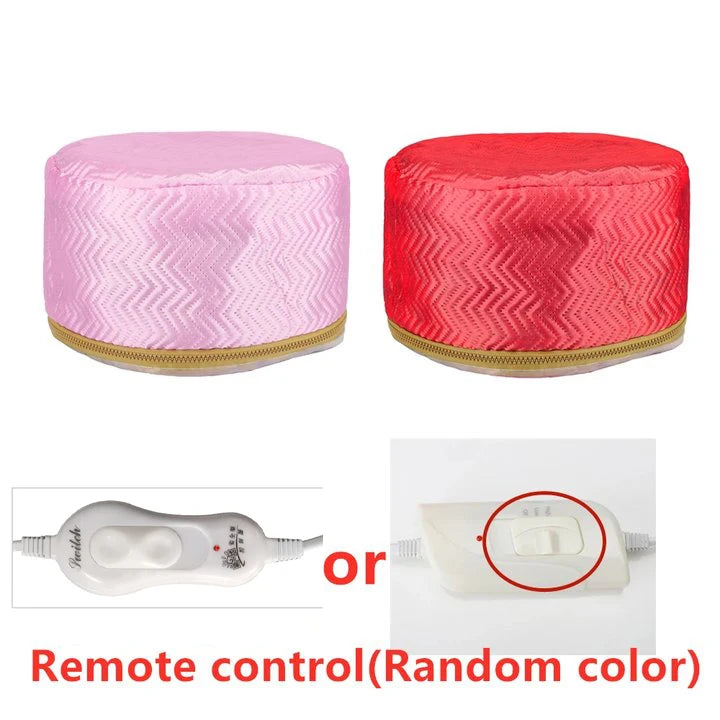 Thermal Treatment Hair Cap Heating Hair Steamer Nourishing Care Accessories Bonnets for Women Hair Dryer Home Spa Salon Styling