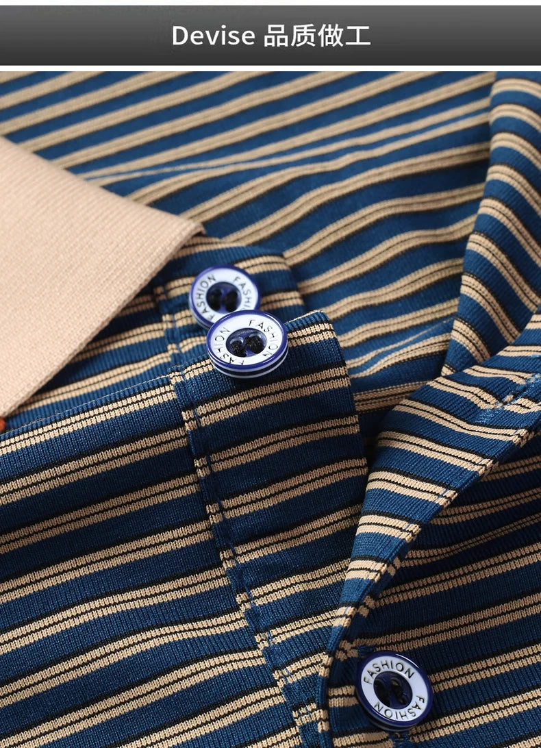 Top Grade 2025 Summer Brand Designer Polo Shirts For Men Summer Stripped Slim Fit Short Sleeve Casual Tops Fashions Men Clothes Viralgem Store