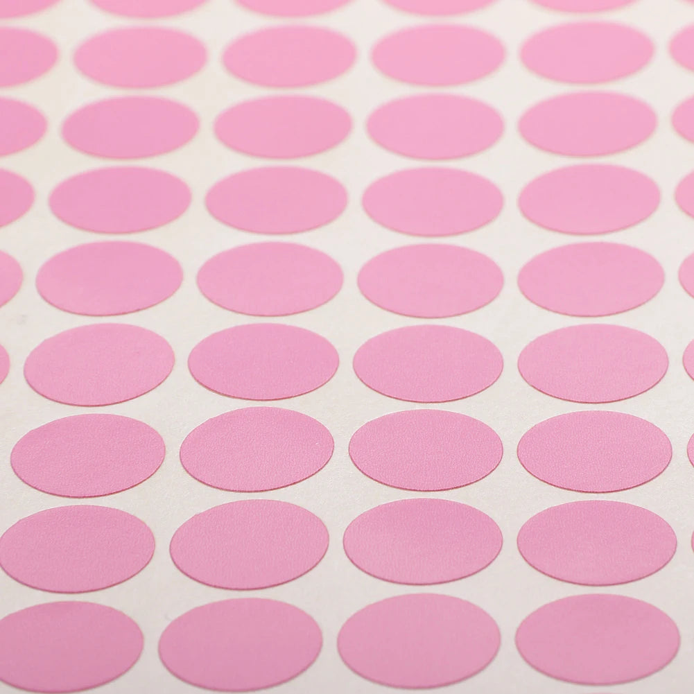 1 Sheet of 132 Blank Round Stickers Labels for Essential Oil Bottle Cap Lid Water Resistant 7 Color Sticker 13mm DIY