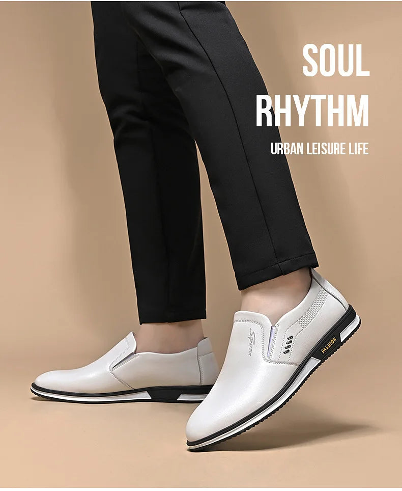 2024 Fashion Elegant Oxford Shoes for Mens Shoes Plus Size Men Formal Shoes Male Wedding Dress Loafers Slip on Masculino Shoes