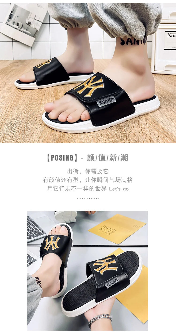 Women's Slippers Men Non-slip Slippers Summer Comfortable Beach Sandals Couple Thick Bottom Shoes Pillow Slippers 2023 Viralgem Store