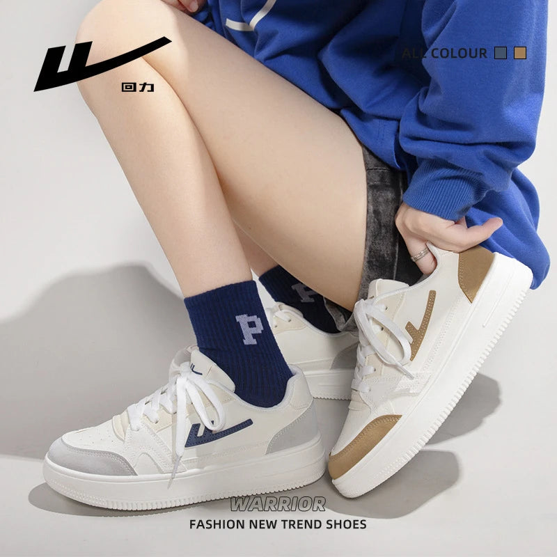 White Shoes For Women's Classic Spring And Autumn New Sports And Casual Trend Women's Shoes Versatile Ins Thick-Soled Shoes