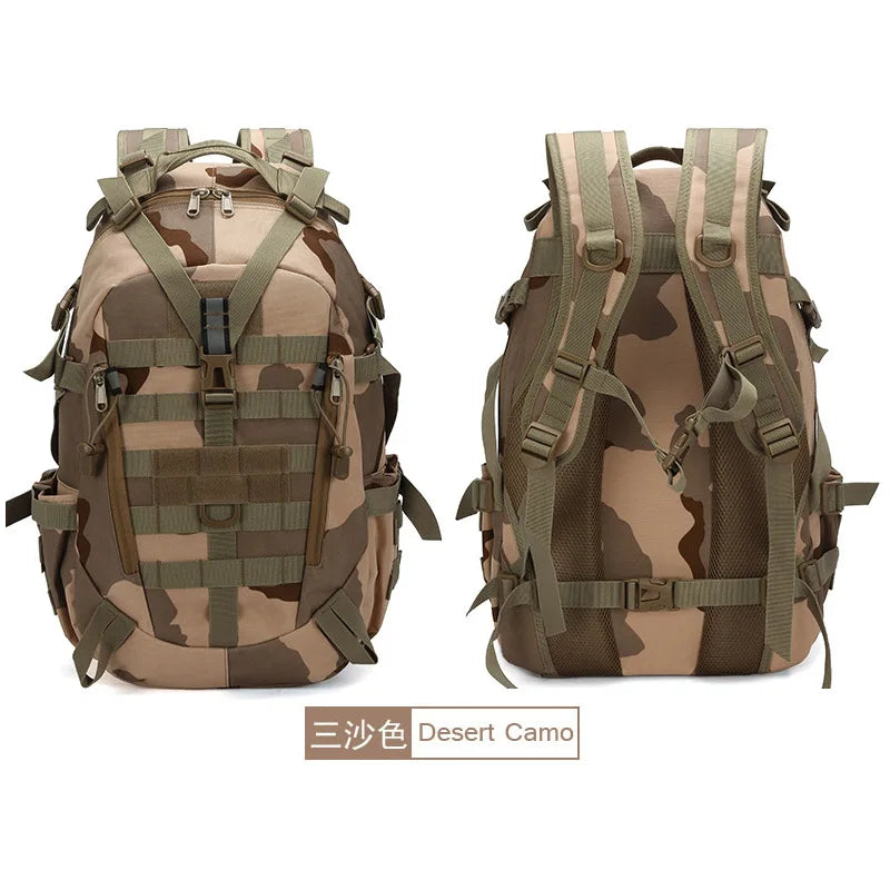 25L 900D Nylon Waterproof Backpack Outdoor Military Rucksacks Tactical Sports Camping Hiking Trekking Fishing Hunting Bag