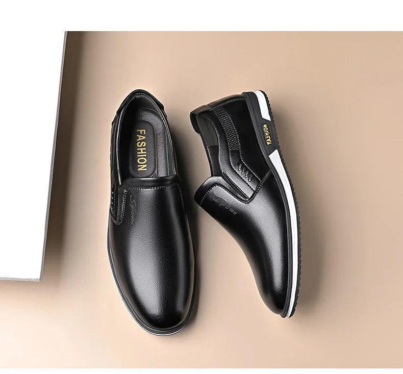 2024 Fashion Elegant Oxford Shoes for Mens Shoes Plus Size Men Formal Shoes Male Wedding Dress Loafers Slip on Masculino Shoes