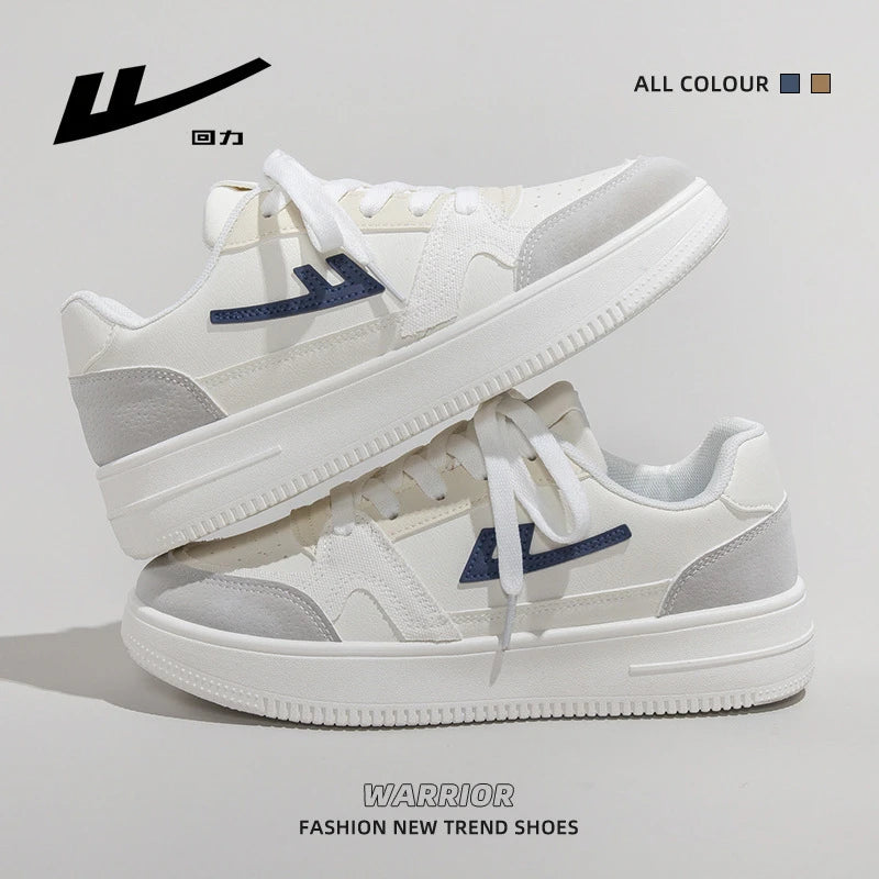 White Shoes For Women's Classic Spring And Autumn New Sports And Casual Trend Women's Shoes Versatile Ins Thick-Soled Shoes