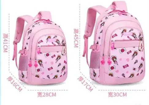 2021 New Children Cartoon School Bag For Girls Students Princess School Backpack Gift kid school bag pack Mochila