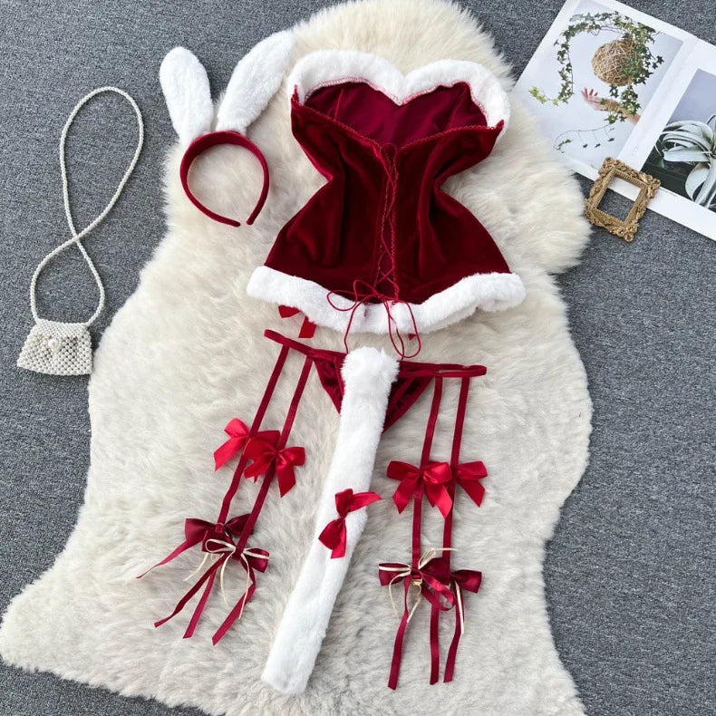 Women's Bras Women's Underwear Sets y Lingerie Outfit Bra And Panty Set Woman Clothes Attractive Chest Suspenders Below Viralgem Store