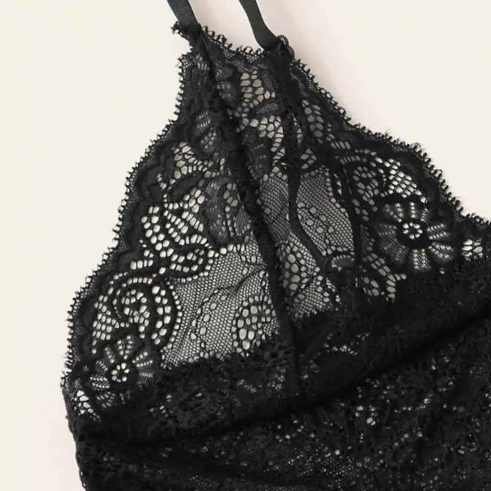 Spaghetti Strap Shorts Women Sleepwear Set Elastic Solid Color Female Camisole Shorts Lace Women Sleepwear Set Viralgem Store