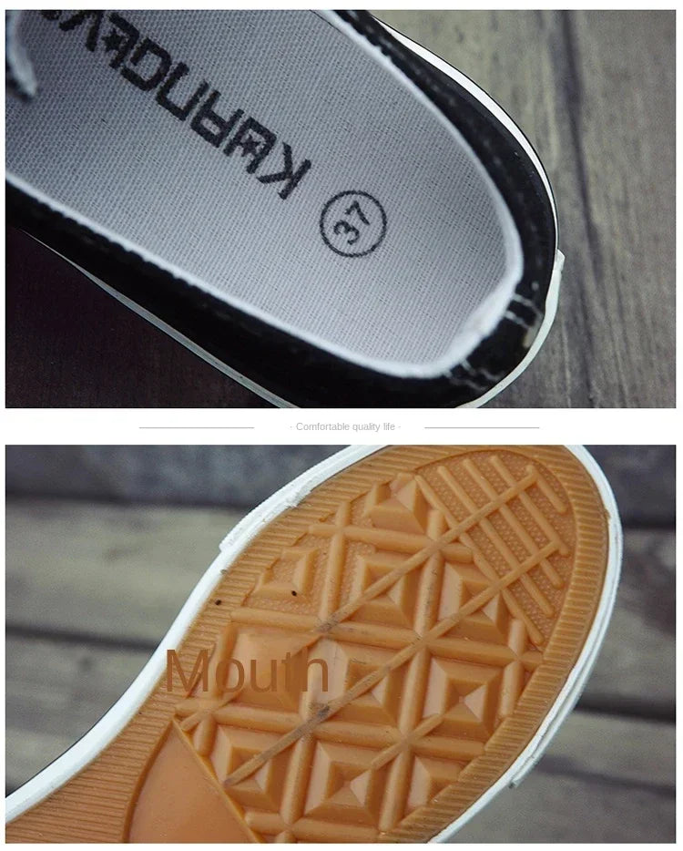 Student Running Solid ShoesWomen Vulcanized Ladies Lace-up Casual Breathable Walking Canvas Sneakers Spring Summer New Style Men