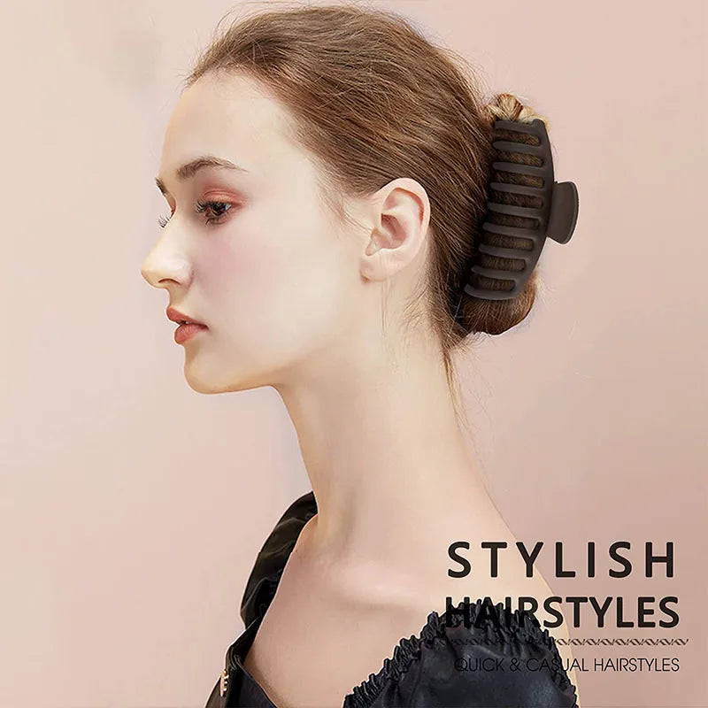 4PCS Hair Claw Clips 4 Inch Nonslip Large Crab Hairpins for Women Thin Hair Accessories Barrette Girls Gifts for Women Viralgem Store