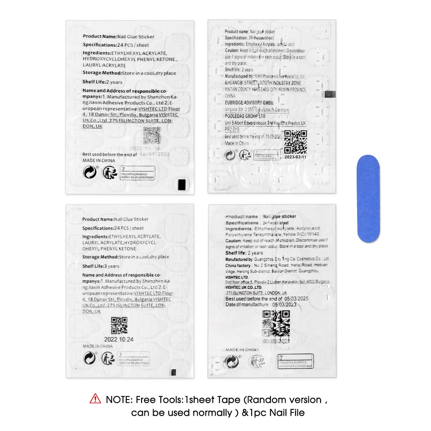 24pcs Short Duck Shaped False Nails Y2k Punk Style Rose Pink Black French Tips Press On Nail Diamond Star Flower Decor Fake Nail