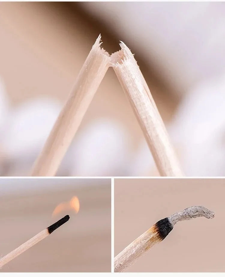 200PCS Wooden Double-Ended Cotton Swabs Make-Up Cleaning Disposable Cotton Swabs Medical Household Hygiene Ear Pulling Viralgem Store