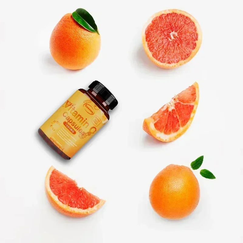 Vitamin C Capsules 1000mg - Immune System and Collagen Booster, Skin Health, AntioxidantSupplements