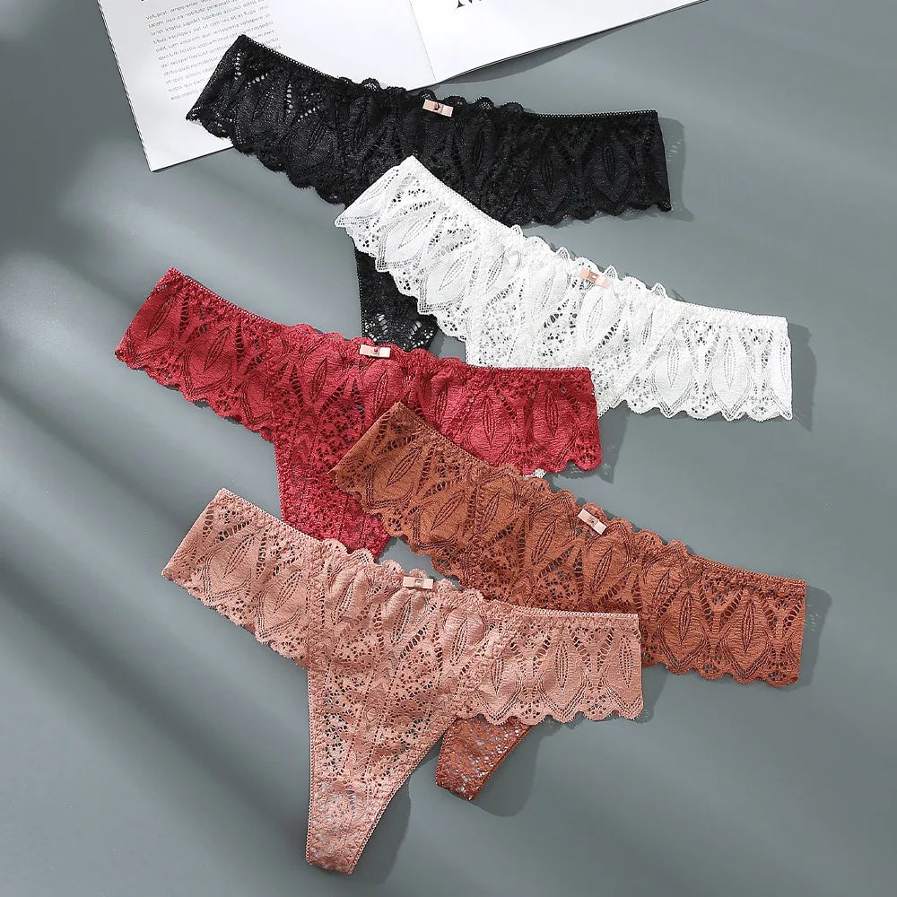 Women Sexy Panties Lace Thongs Women G-string Female Underwear Panties Romantic Lingeries for Ladies T-back Free Shiping Items Viralgem Store