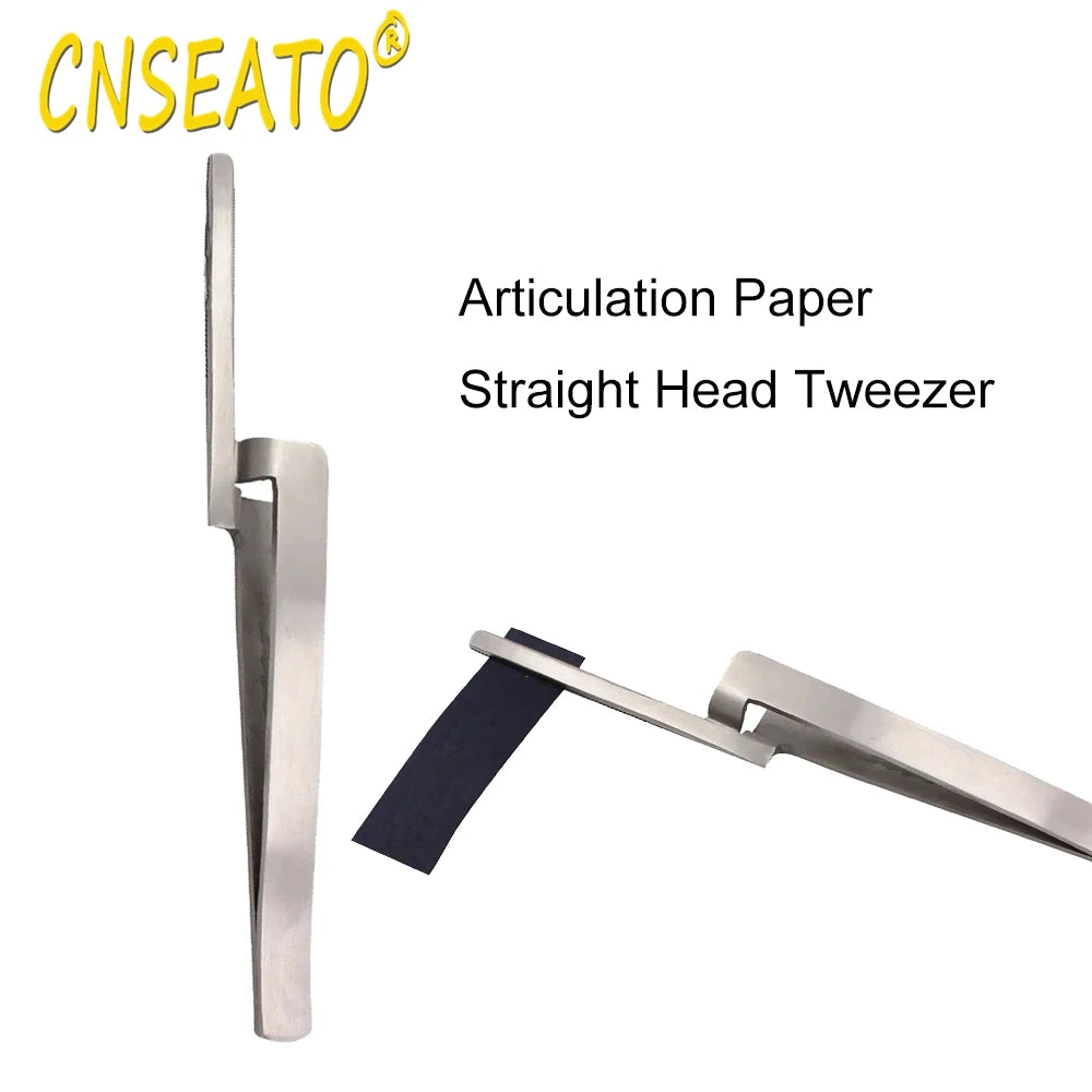 1Pcs Dental Orthodontic Bracket Tweezer Buccal Tube Bonding Placer Dentistry Articulating Paper Tweezers for Teeth Care Tools