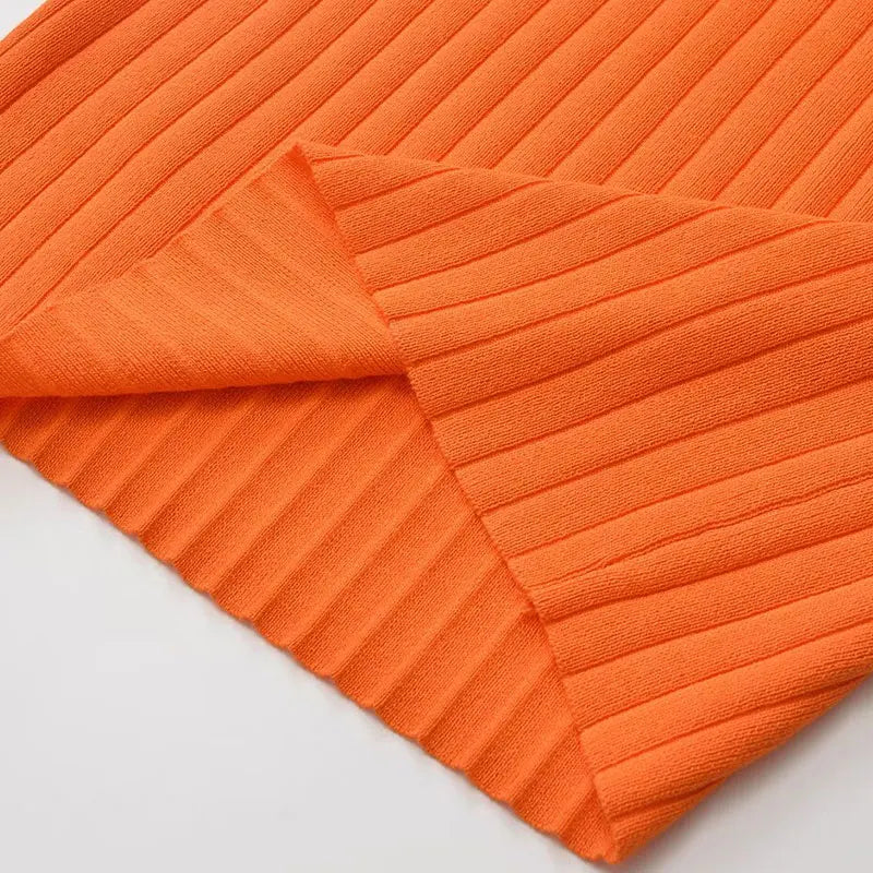 TRAF Women Y2k Pleated Ribbed Knit Long Dress Casual Sleeveless Ruched Swing Dress Elegant Vintage Slim Fit Tank Summer