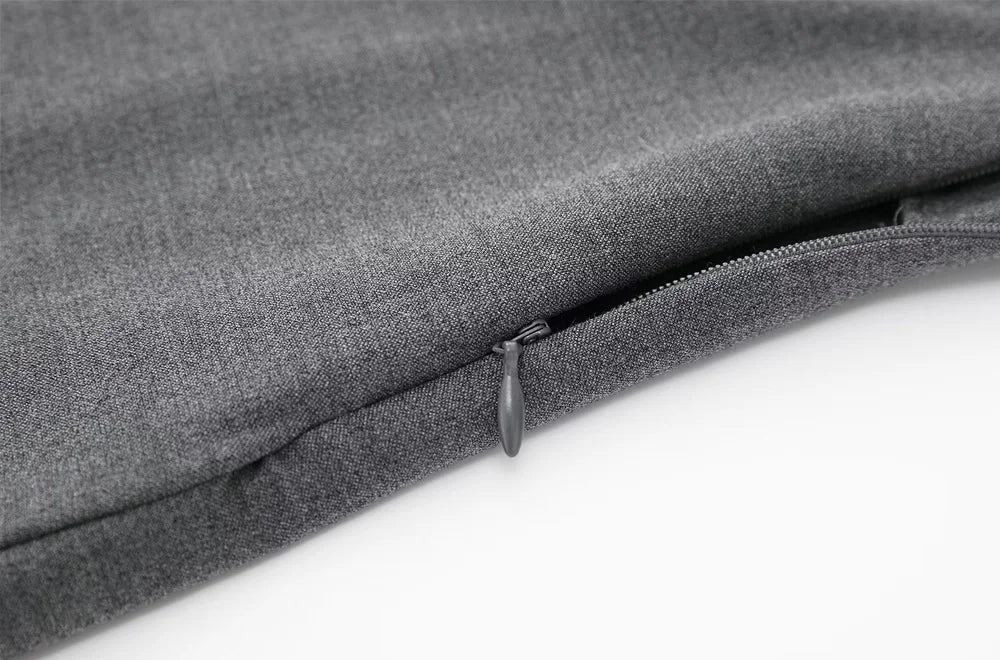 TRAF Women Fashion With Pleated Shorts Skirts Vintage High Waist Side Zipper Female Skort Mujer