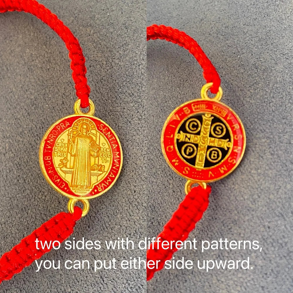 W.W.J.D. | WWJD Woven Bracelets San Benito Medal Bracelet Adjustable Stacking Jewelry